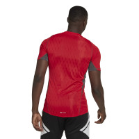 adidas Tiro 23 Pro Keepersshirt Rood Geel Grijs