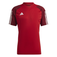 adidas Tiro 23 Competition Voetbalshirt Rood Bordeauxrood