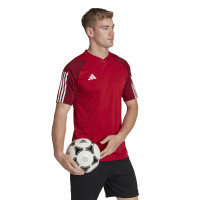 adidas Tiro 23 Competition Voetbalshirt Rood Bordeauxrood