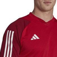 adidas Tiro 23 Competition Voetbalshirt Rood Bordeauxrood
