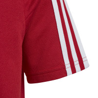 adidas Tiro 23 Competition Polo Kids Rood Wit