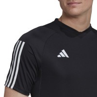 adidas Tiro 23 Competition Voetbalshirt Zwart Wit