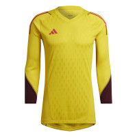 adidas Tiro 23 Pro Keepersshirt Lange Mouwen Geel Rood