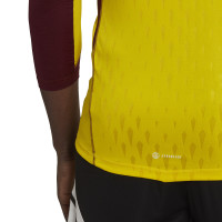 adidas Tiro 23 Pro Keepersshirt Lange Mouwen Geel Rood