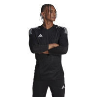 adidas Tiro 23 Pro Keepersshirt Lange Mouwen Zwart Wit
