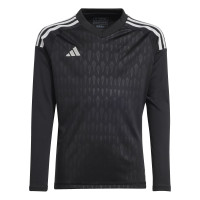 adidas Tiro 23 Competition Keepersshirt Lange Mouwen Kids Zwart Wit