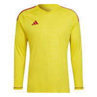 adidas Tiro 23 Competition Keepersshirt Lange Mouwen Geel Rood