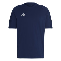 adidas Tiro 23 Competition T-Shirt Donkerblauw Wit