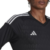adidas Tiro 23 Competition Keepersshirt Lange Mouwen Zwart Grijs