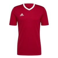 adidas Entrada 22 Voetbalshirt Rood Wit