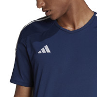 adidas Tiro 23 League Voetbalshirt Donkerblauw Wit