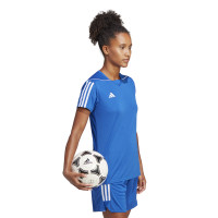 adidas Tiro 23 League Voetbalshirt Dames Blauw Wit