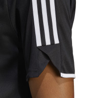 adidas Tiro 23 League Polo Zwart Wit