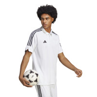 adidas Tiro 23 League Polo Wit Zwart