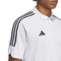 adidas Tiro 23 League Polo Wit Zwart