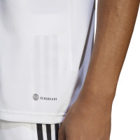 adidas Tiro 23 League Polo Wit Zwart