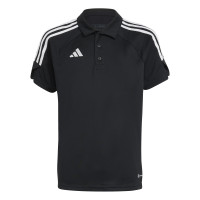 adidas Tiro 23 League Polo Kids Zwart Wit
