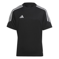 adidas Tiro 23 Club Trainingsshirt Kids Zwart Wit