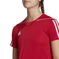 adidas Tiro 23 League Voetbalshirt Dames Rood Wit