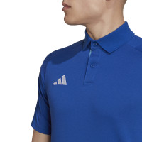 adidas Tiro 23 Competition Polo Blauw Wit