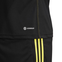 adidas Tiro 23 Club Trainingsshirt Zwart Geel