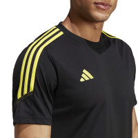 adidas Tiro 23 Club Trainingsshirt Zwart Geel