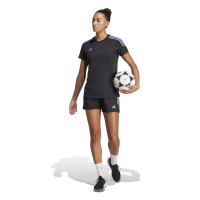 adidas Tiro 23 Club Trainingsshirt Dames Zwart Paars