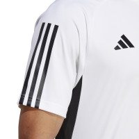 adidas Tiro 23 Competition Voetbalshirt Wit Zwart