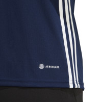 adidas Tabela 23 Voetbalshirt Donkerblauw Wit