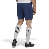 adidas Entrada 22 Football Shorts Dark Blue White