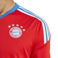 adidas Bayern München Trainingsset 2022-2023 Felrood Lichtblauw Wit