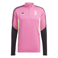 adidas Juventus Trainingspak 2022-2023 Roze Zwart Lichtgroen
