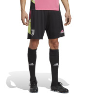 adidas Juventus Trainingsbroekje 2022-2023 Zwart Roze Lichtgroen