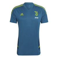adidas Juventus Trainingsshirt 2022-2023 Blauw Geel