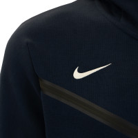 Nike Chelsea Tech Fleece Full-Zip Trainingspak 2022-2023 Blauw Wit