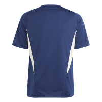 adidas Italië Trainingsshirt 2023-2024 Kids Donkerblauw Wit