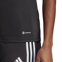 adidas Tiro 23 Competition Voetbalshirt Dames Zwart Wit