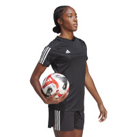 adidas Tiro 23 Competition Voetbalshirt Dames Zwart Wit