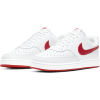 Nike Court Vision Low Sneaker Wit Rood