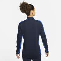 Nike Dri-FIT Academy 23 Trainingstrui 1/4-Zip Dames Donkerblauw Blauw Wit