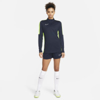 Nike Dri-FIT Academy 23 Trainingstrui Dames Donkerblauw Geel Wit