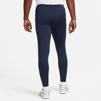 Nike Dri-FIT Academy 23 Trainingspak Donkerblauw Geel Wit