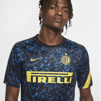 Nike Inter Milan Breathe Pre Match Trainingsshirt 2020-2021 Blauw