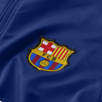 Nike FC Barcelona Dry Strike Trainingspak 2020-2021 Donkerblauw Geel