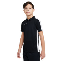 Nike Dri-FIT Academy 23 Polo Trainingsset Kids Zwart Wit