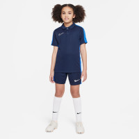 Nike Dri-Fit Academy 23 Polo Kids Donkerblauw Blauw Wit