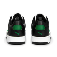 PUMA Rebound Joy Low Sneakers Kids Wit Zwart Groen