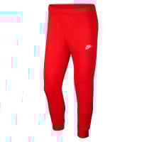 red and white nike sweats