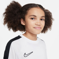 Nike Dri-FIT Academy 23 Trainingsshirt Kids Wit Zwart
