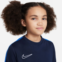 Nike Dri-FIT Academy 23 Trainingsshirt Kids Donkerblauw Blauw Wit